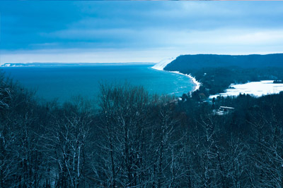 Image of the The Sleeping bear Dunes, Michigan